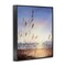 Stupell Industries Seascape with Sunlit Grasses Framed Giclee, design by Michelle Faber